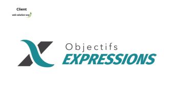 Objectifs expressions Objectifs expressions